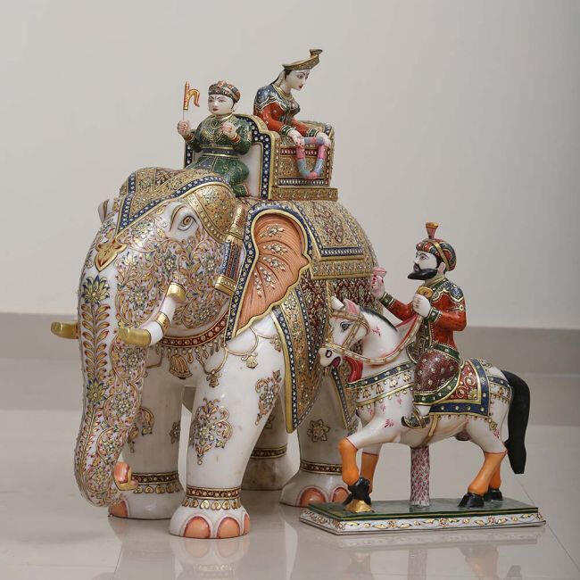 MARBLE SHOWPIECE